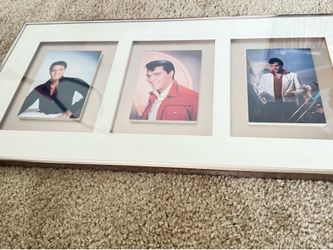 Custom Framed Elvis Presley 3D Float-Mounted Triple Portrait – Michaels Custom Design