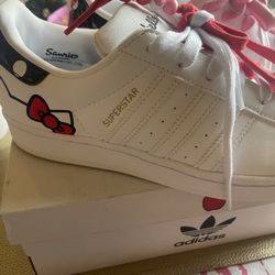 Hello Kitty Adidas Collab Shoe