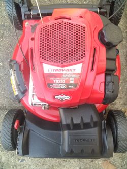 Troy Bilt self propeller bagger