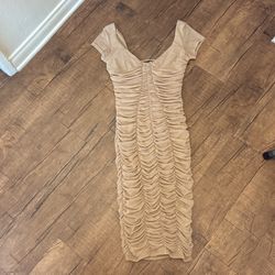 Beige Dress