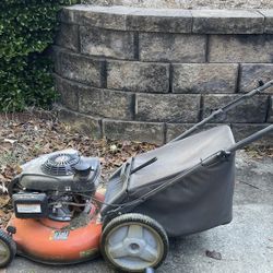 Gas Mower And Tools