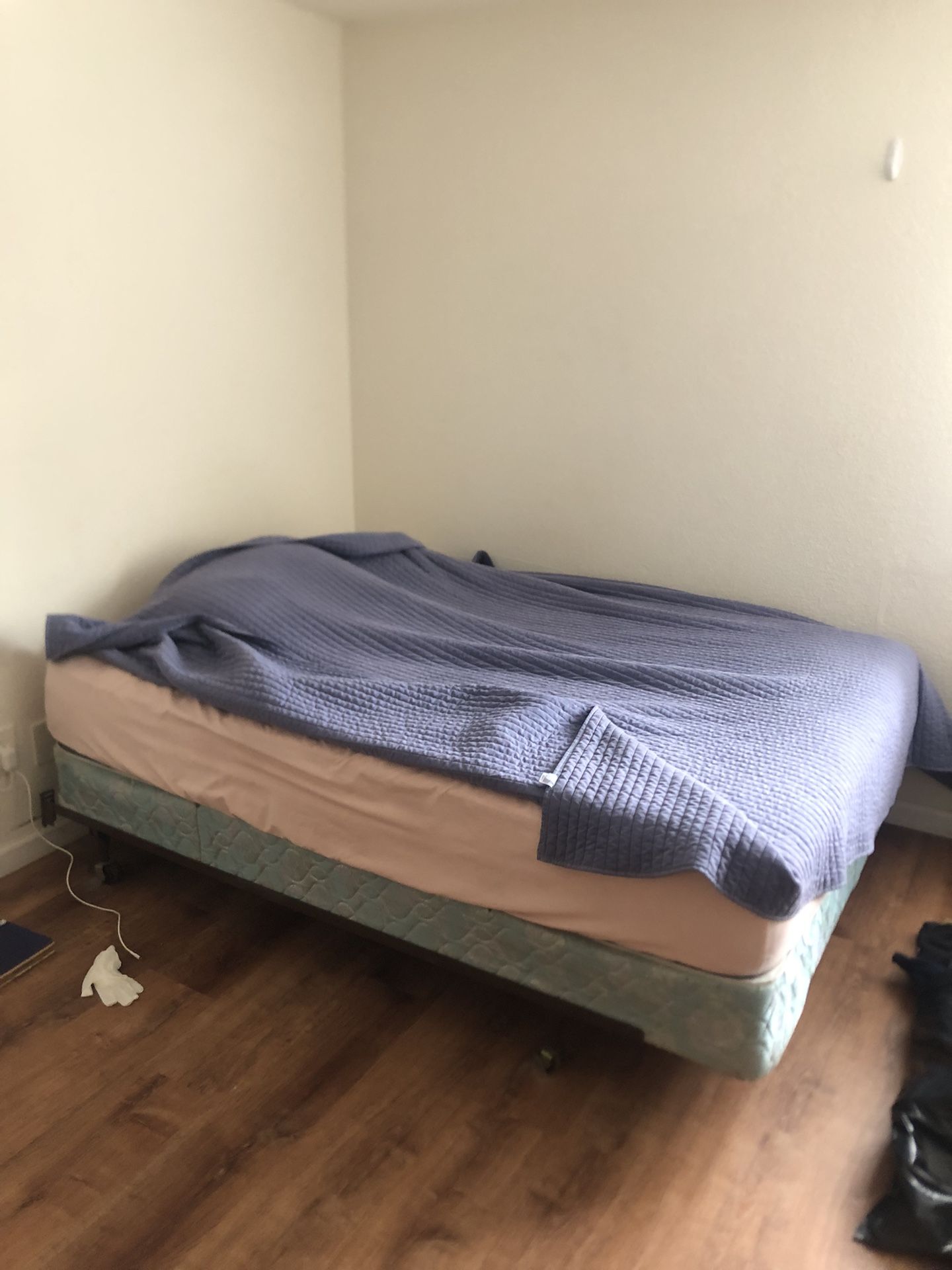 Mattress+Box Spring And Frame