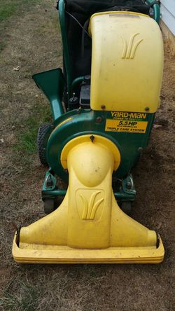 Yardman 5.5 hp chipper 2024 shredder vacuum for sale