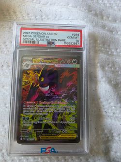 Pokemon Mega gengar sir psa 10