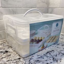 Martha Stewart Cookie And Cupcake Carrier