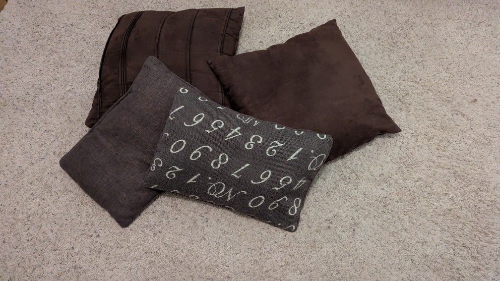 Throw Pillows - $5 EA OBO