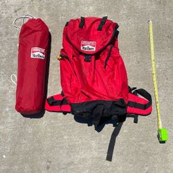 Marlboro Adventure Team Tent And Hiking Backpack 