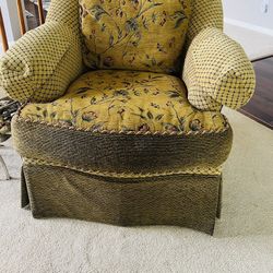 set Of Matching Chairs With matching Ottoman. $250 