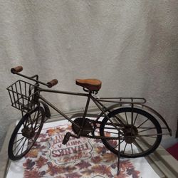 Metal and Wood Bicycle