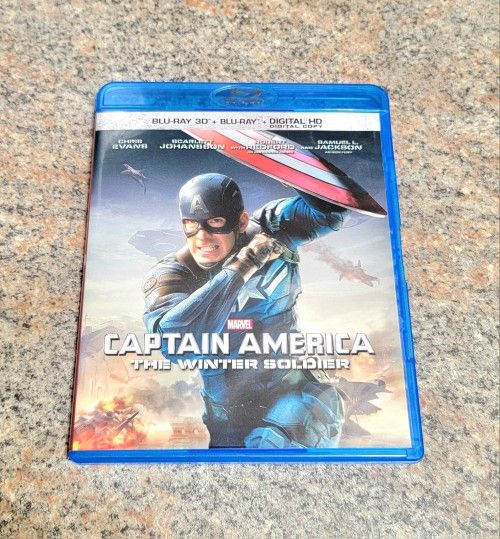Captain America: The Winter Soldier 3D Blu-ray Disc ONLY, 2014