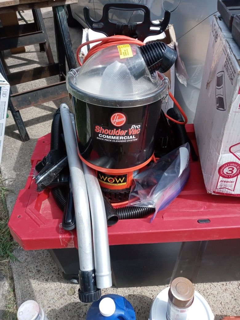 Hoover Commercial Backpack vacuum