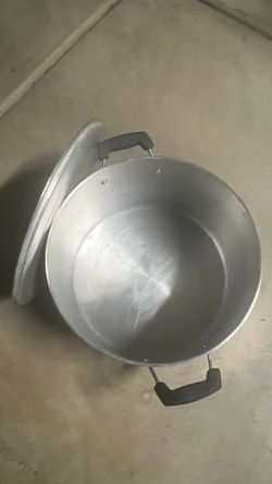 Big pot 24 quartz silver metal