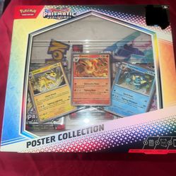 Pokémon TCG: Scarlet & Violet-Prismatic Evolutions Poster Collection
