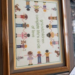 Stitch Picture With Frame