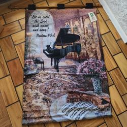 Bible Verse Wall Hang Tapestry 