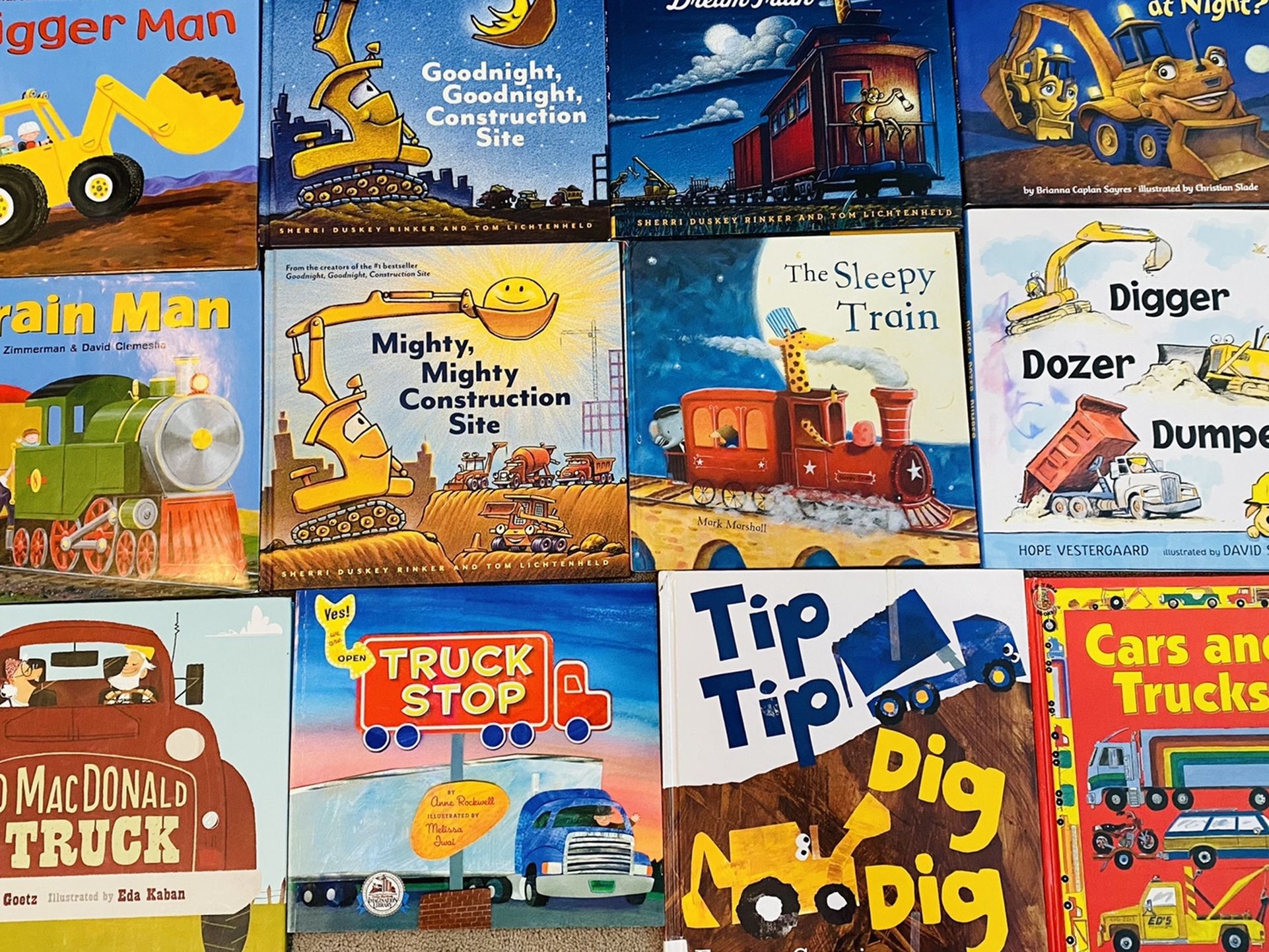 Kids Book Lot - Trucks