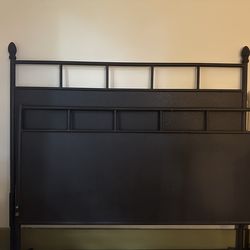 Restoration Hardware French Iron Bed Queen