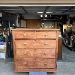 Solid Pine Wood Drawer Chest