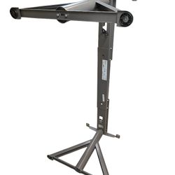 IDÅSEN Sit/stand underframe for table top, dark gray, 57 1/2x27 1/2 "