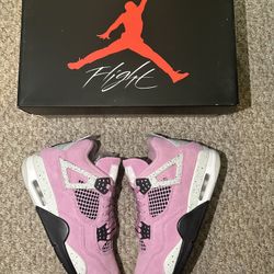 Nike Jordan 4 Og “Orchid” Size 9.5 Women/ 8 Men (New)❤️‍🔥
