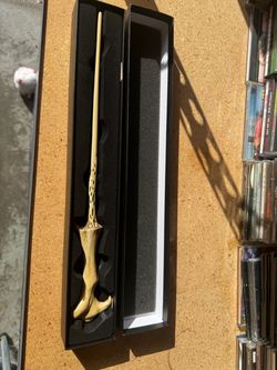 Harry Potter Voldemort Wand Replica w/ Display Box – Collector Piece