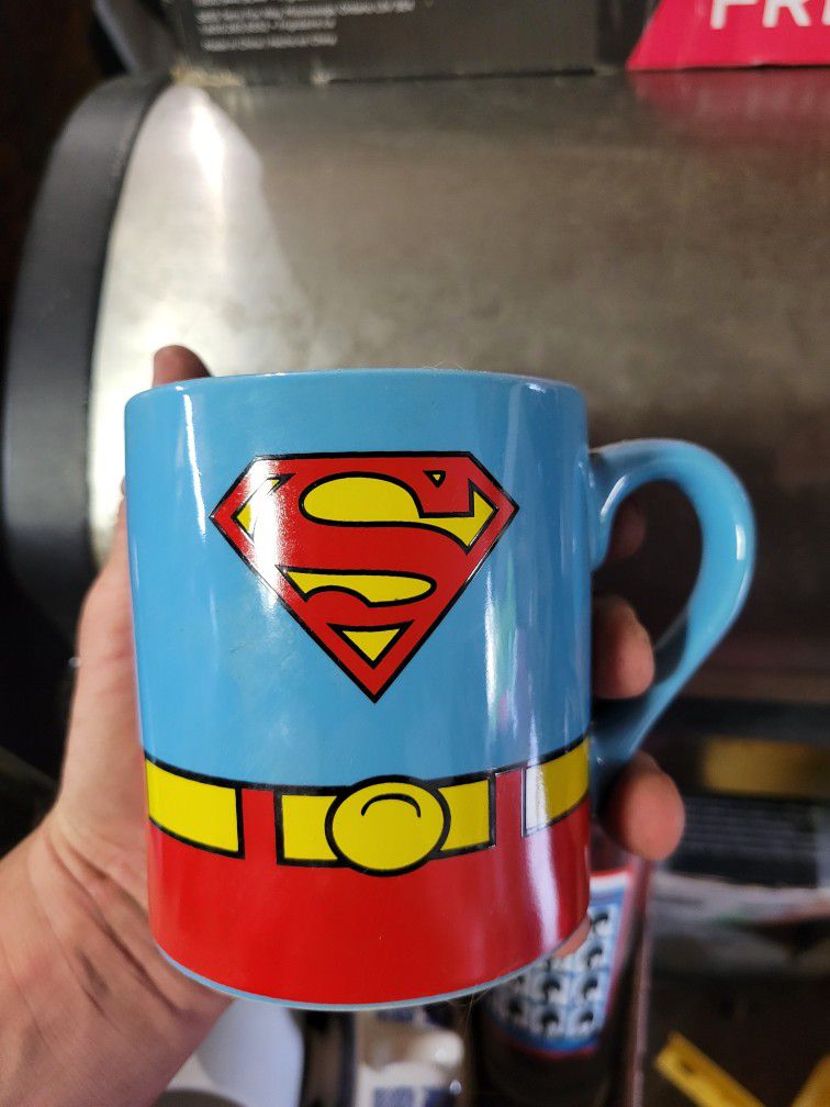 Superman Suit Coffee Mug (Cir. 2011)
