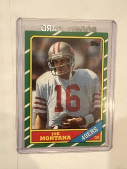 1986 Topps Joe Montana 