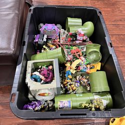 Vintage TMNT figures