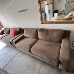 Beautiful Couch And Loveseat 