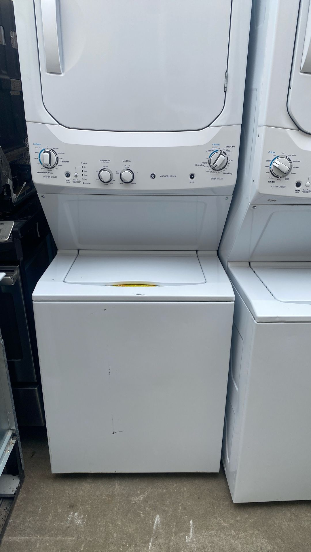 Washer and dryer electric GEL and very good condition