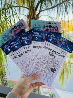 Coloring Sheets- Party Favors
