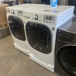 LG washer and electric dryer we finance