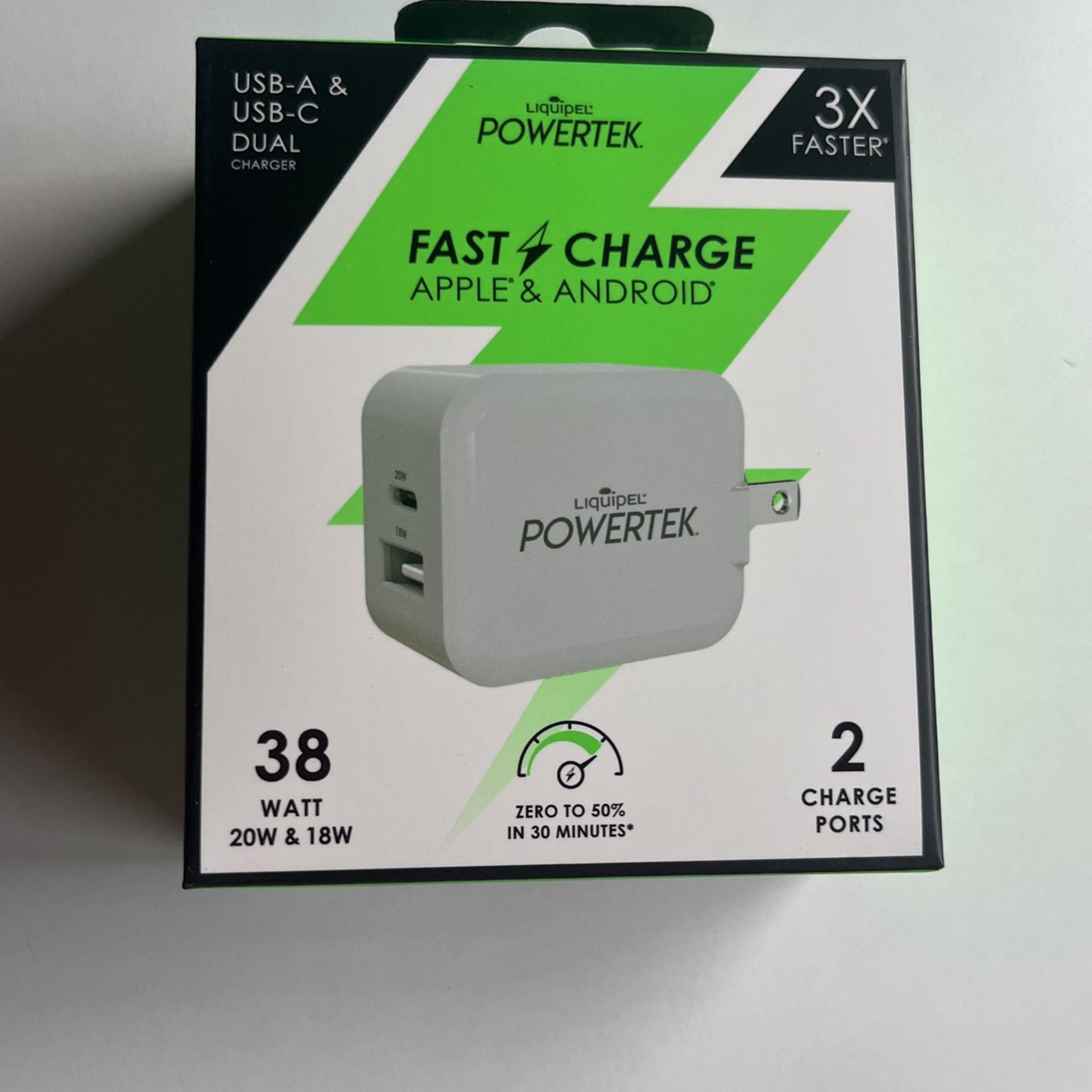 Fast Charge Dual Charger $5
