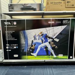 85” TCL Smart 4K LED UHD Tv!!!