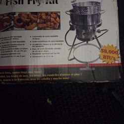(Price Reduced) Bass Pro Shop Stainless Steel Fish Fry Kit