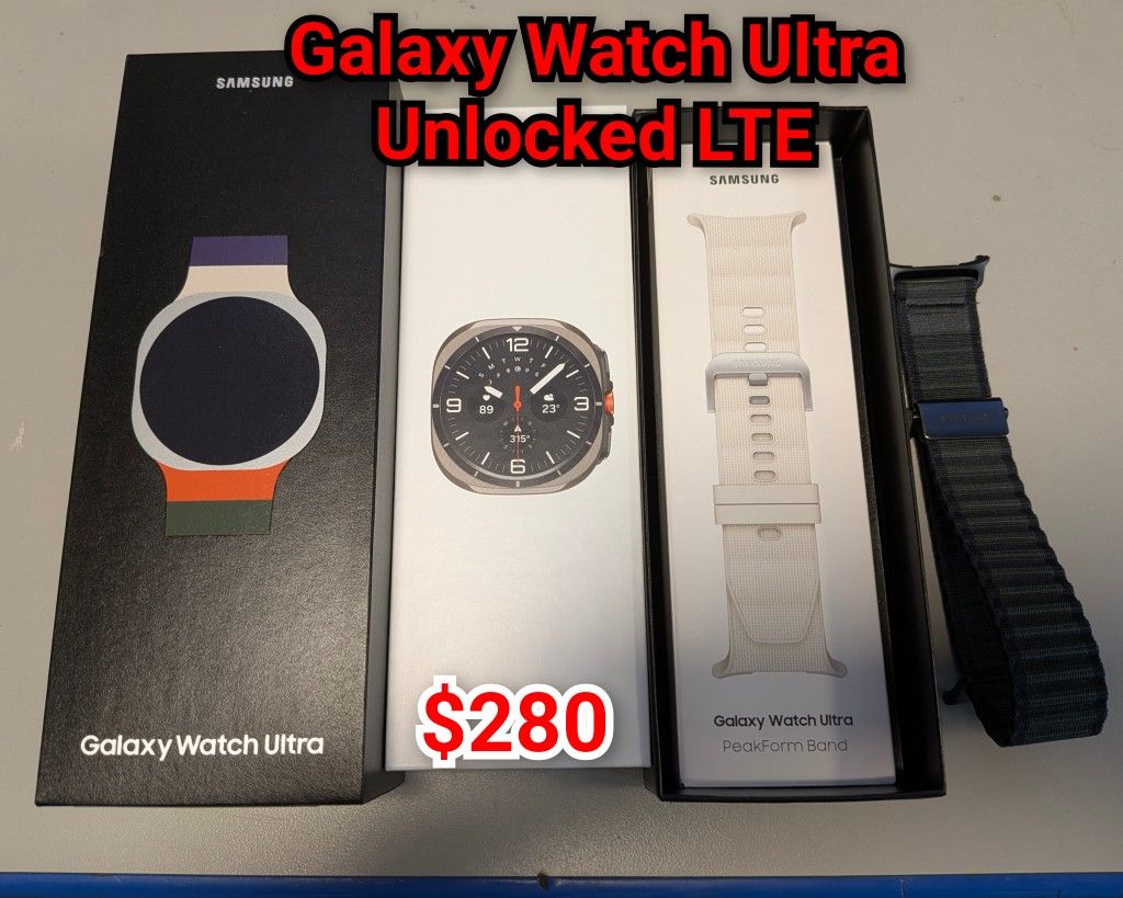 Galaxy Watch Ultra LTE Unlocked 47mm