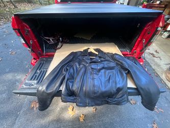 Black Leather Motorcycle Jacket