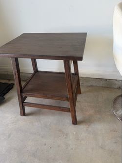 Threshold Haverhill Accent Table – Weathered Brown