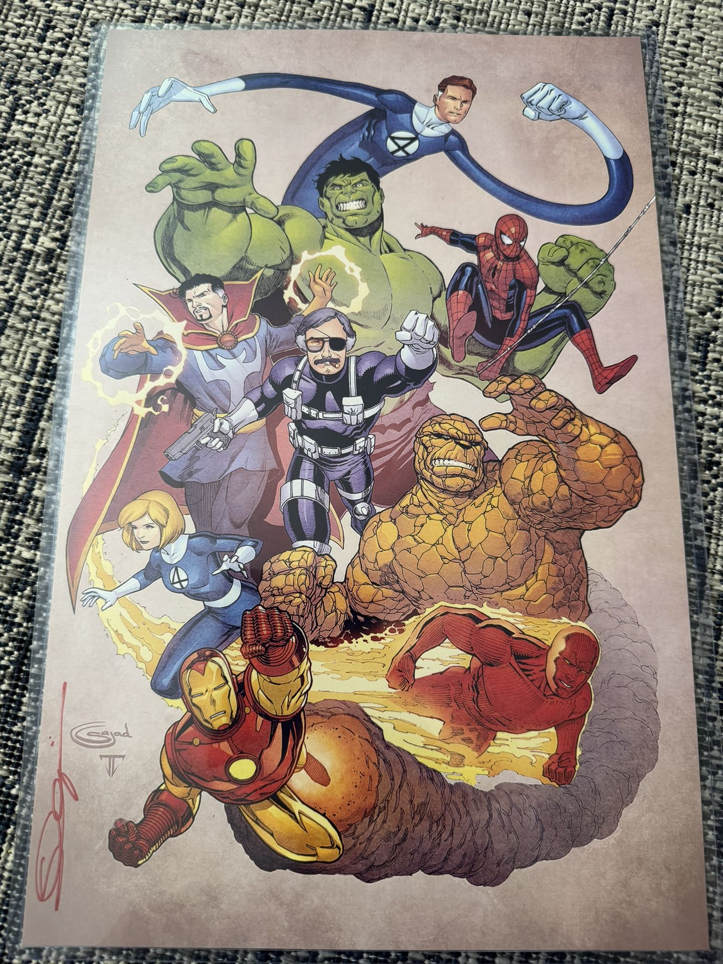 Avengers/FF4 11x17 - SAJAD SHAH