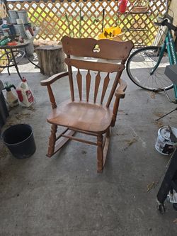 Wooden Chair Rocket