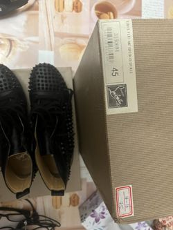 LOUIS FLAT ANTISPECHIO/SPIKES SHOES Size9.5