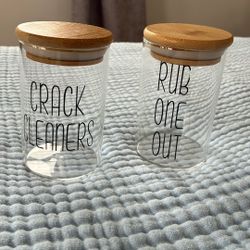 Glass Jars For Bathroom