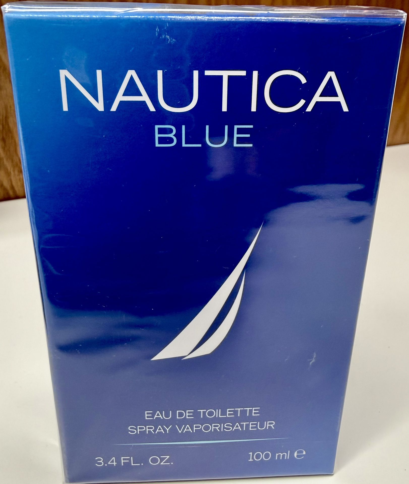 Nautica Blue For Men Eau De Toilette Spray 3.4 FL OZ. NEW SEALED BOX