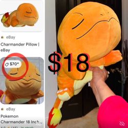 $18 Large 24” Pokémon Charmander plush like New