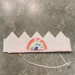 1/2 Birthday Crown