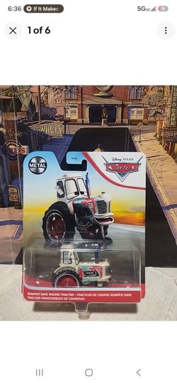 DISNEY PIXAR CARS BUMPER SAVE RACING TRACTOR #90 METAL SERIES 2021
