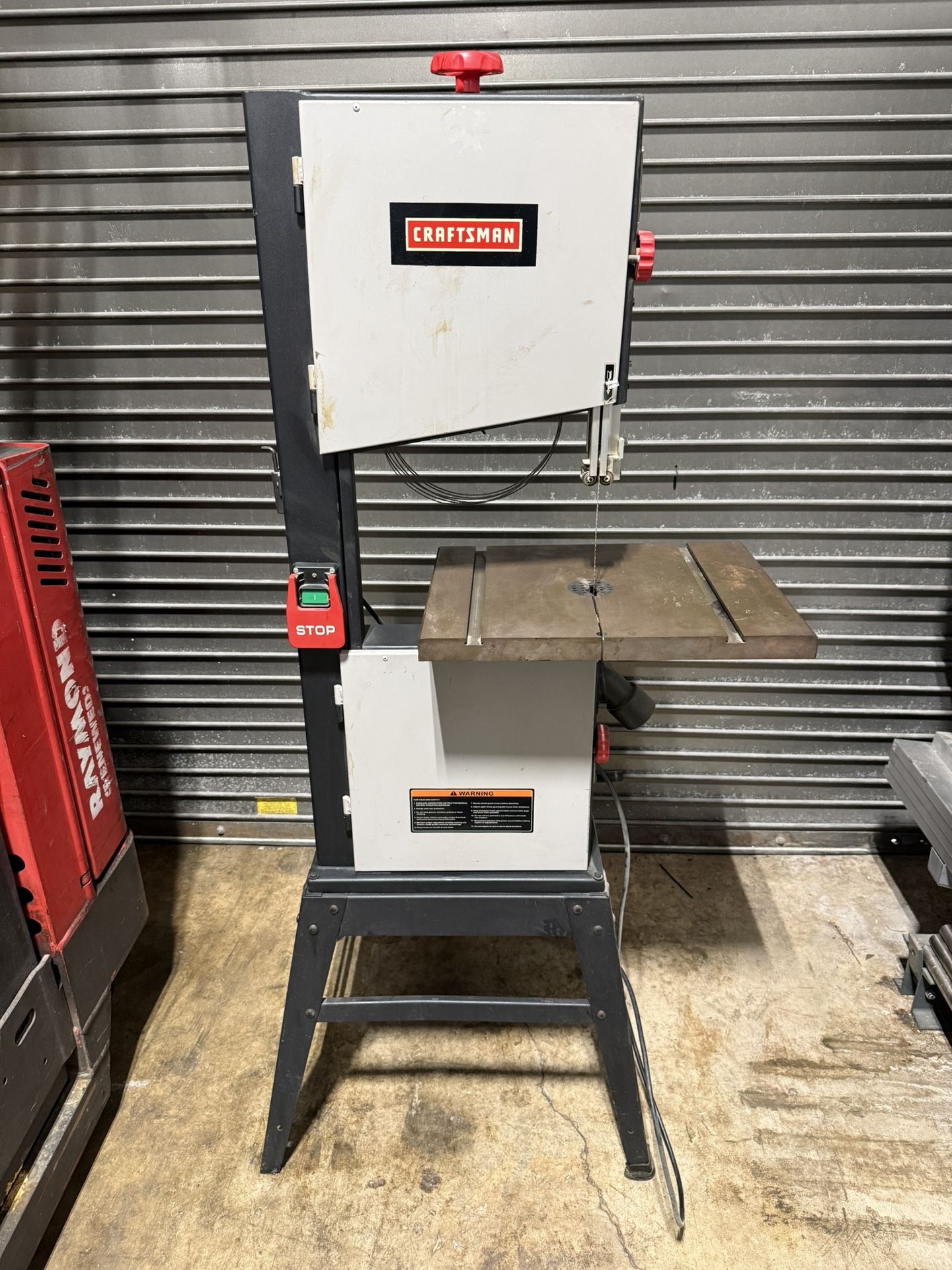 Craftsman 14” Band Saw - Floor Standing - Model 124.32607