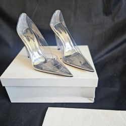 Good American CINDER-F*CKING-RELLA Pumps Size 7.5