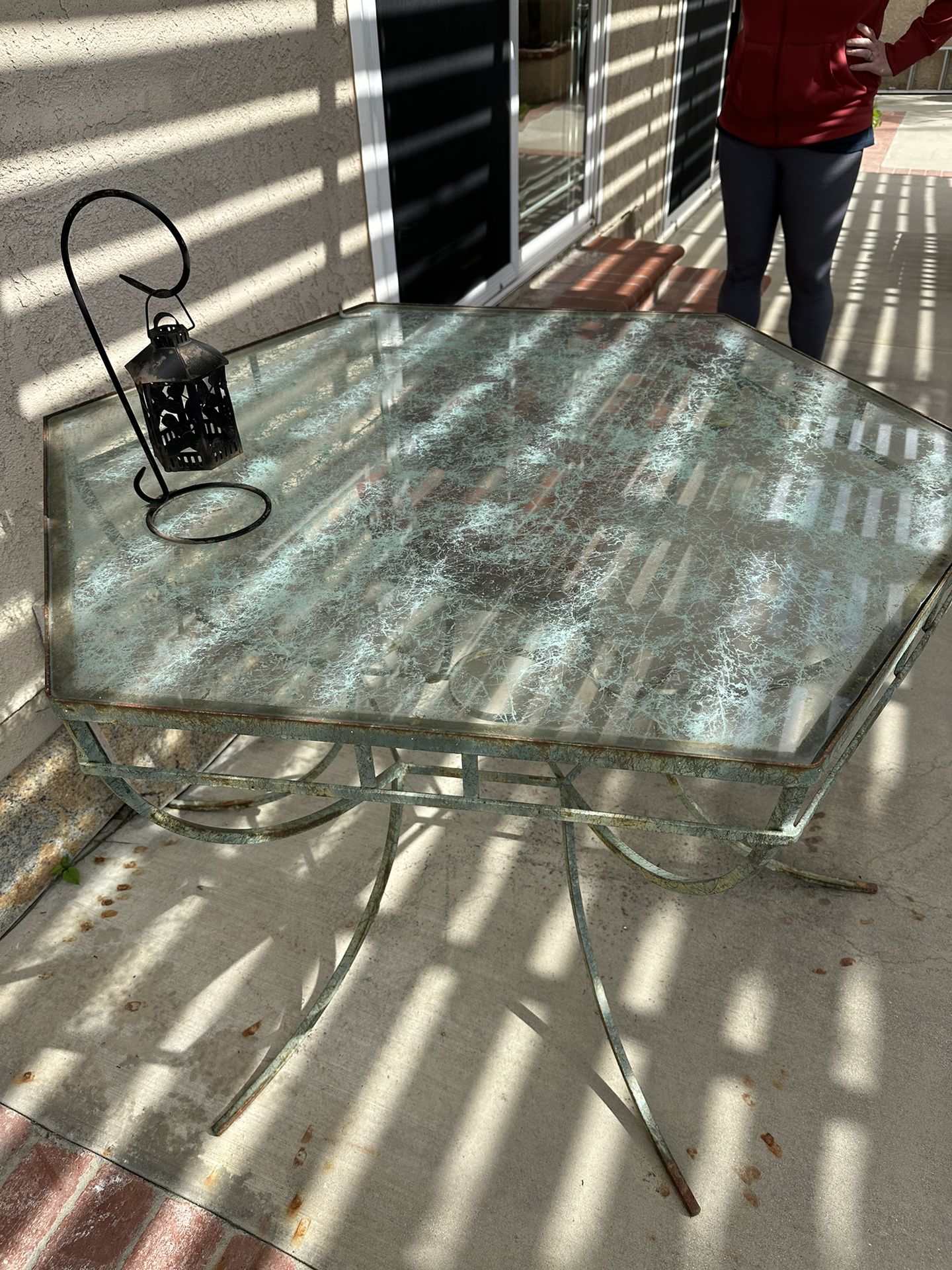 Antique Patio table