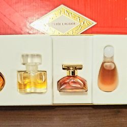 Estee Lauder Vintage Perfume Collection w/free display